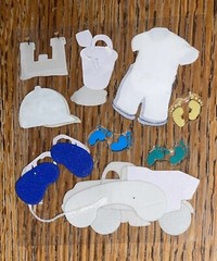 RARE JOLEES TODDLER BOY TOYS Sand Castle Bucket Truck Beach READ DESCRIPTION!!