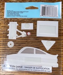 RARE CREATIVE TOUCH ~ First Car ~ License Keys Learn To Drive St Signs Stickers