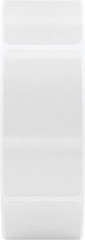 Hybsk Clear Seal Sticker Labels 1X2 Inch Rectangle Square Crystal Clear Retail P