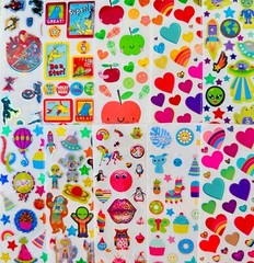 Cartoon Sticker Lot set of 150 Stickers – Lot