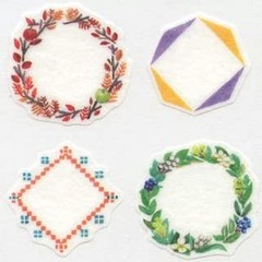 MIDORI Stickers, Frame Pattern, for Planner Decoration, 82570006