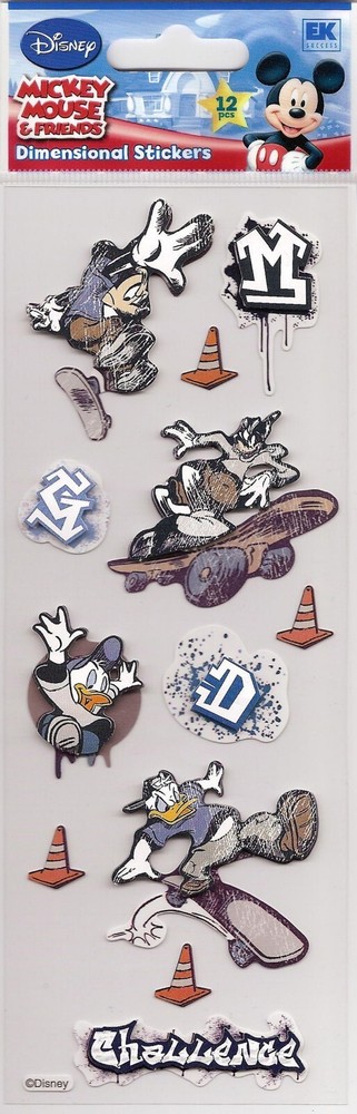 RARE Licensed Disney Mickey SKATE Skateboarding Theme 71508 FAST FREE ship!