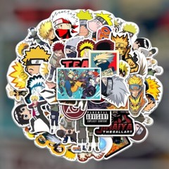 Naruto Stickers Vinyl Decals Sticker Anime Manga Spirit Demon Pack Lot 50pc New
