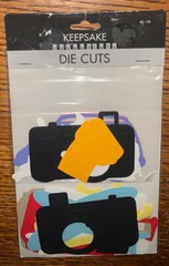 KeepSake Essentials Solid Die Cuts Vacation Airplane Car Luggage Pictures 🗺 Map