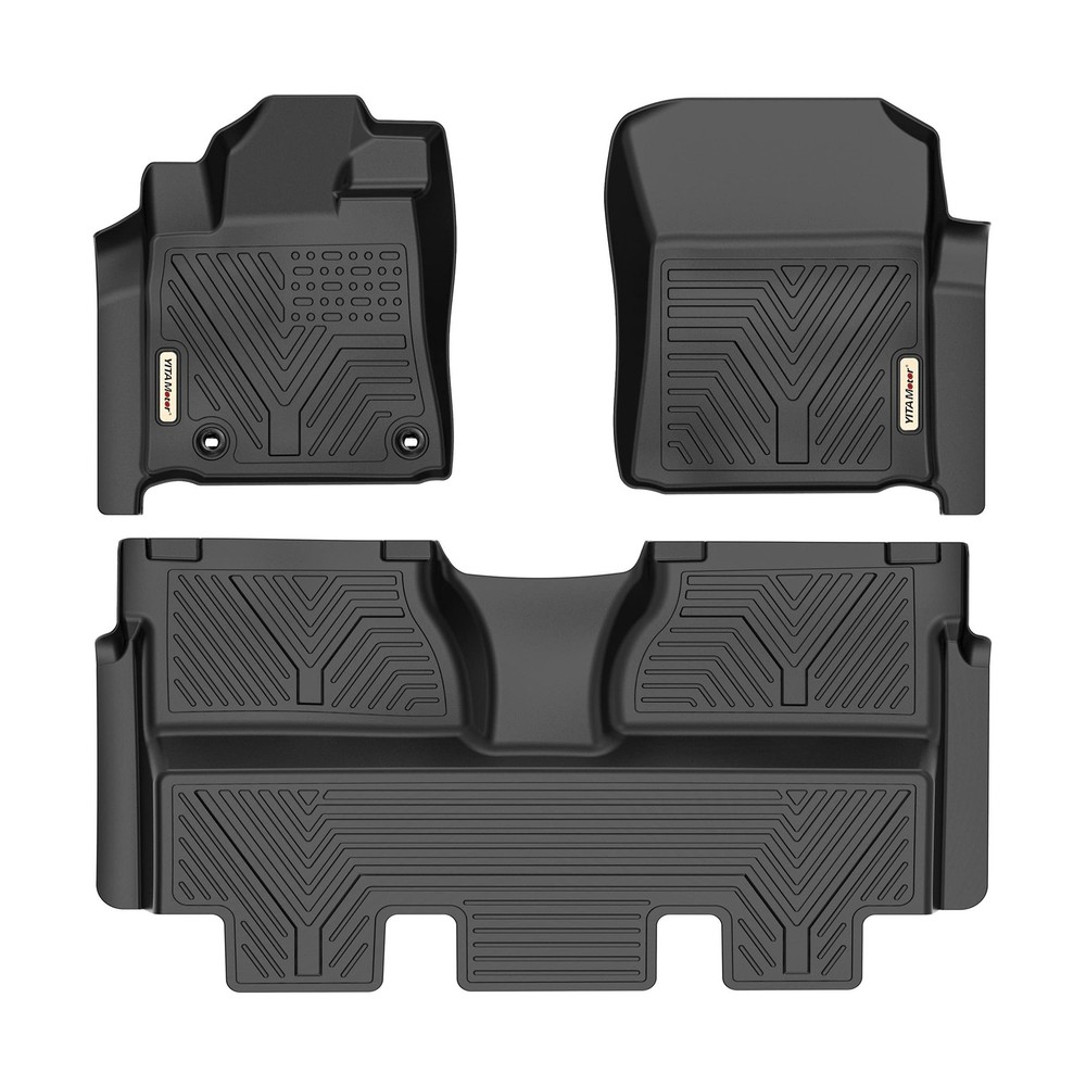 YITAMOTOR Gen2 Floor Mats Fits for 2014-2021 Toyota Tundra CrewMax Cab (with …