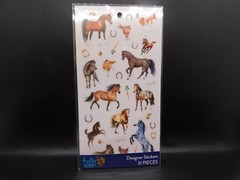Hello Hobby Designer stickers Horses 31pieces
