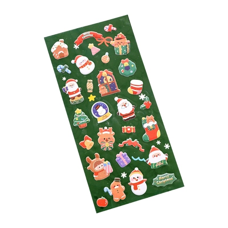 3D Puffier Sticker Sheets Decorative Sticker Cute Small Sticker for Kid & Adult