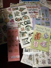 HUGE Lot of Words, Phrases Flowers Baby Safari Craft Stickers
