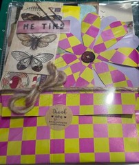 Handmade scrapbooking mixed lot flowers butterflies nature paper cardstock pack