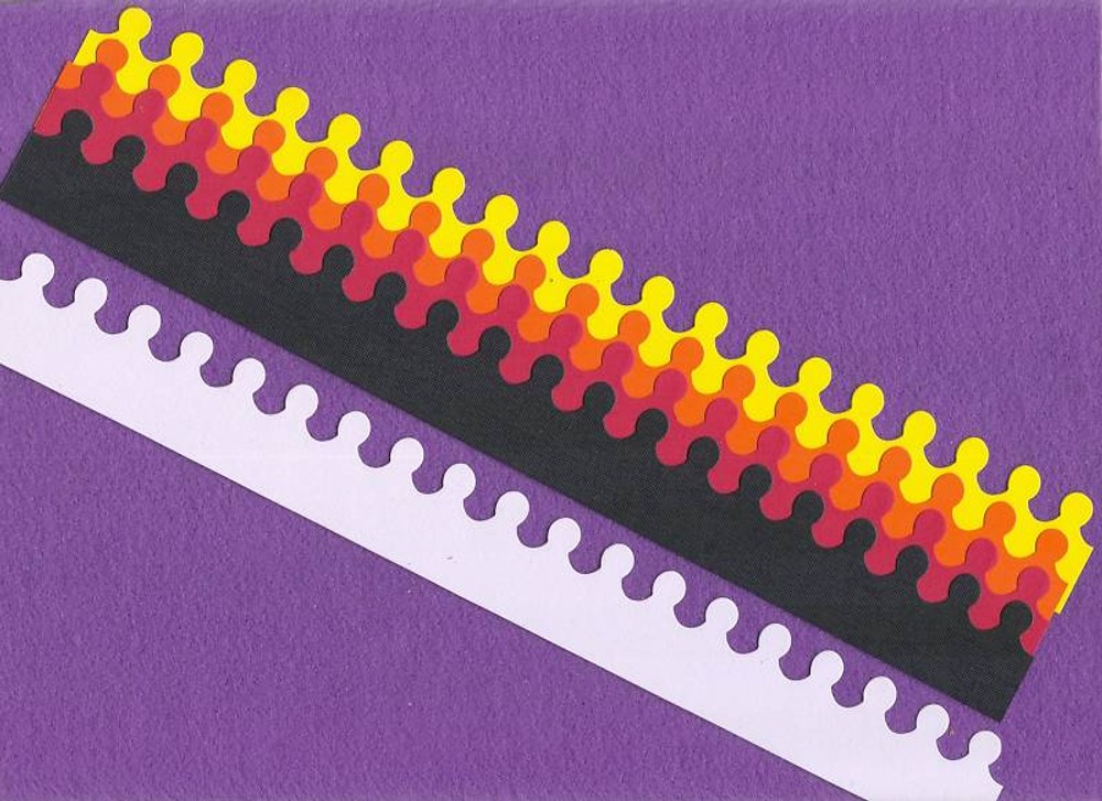 Crown Border edging trim die cuts scrapbook cards