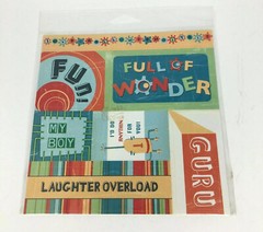 Lot Of Colorbok Chipboard Book And Four Packs Of Fun Stickers New