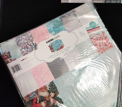 Kaiser Crafts SILVER BELLS & CHRISTMAS WISHES 12 x 12 Papers Ephemera Stickers