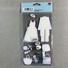Jolee’s Scrapbooking Wedding Stickers GROOM TUX FLOWER GIRL RING BOY RECEPTION