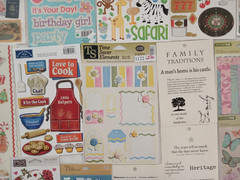 Lot Of 21 Scrapbook Stickers Rub Ons Sheets Studio 112-Creating Keepsakes & More