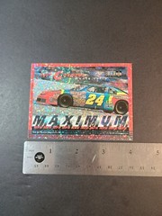 Vintage Stickers NASCAR Jeff Gordon Monte Carlo Sticker Upper Deck VTG 1990s