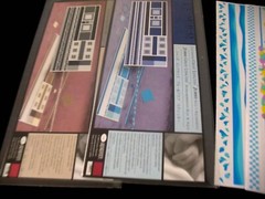 Creative Memories Lot Stickers, Winter, Earthtones, Blues, Neutrals, Gr Lengths