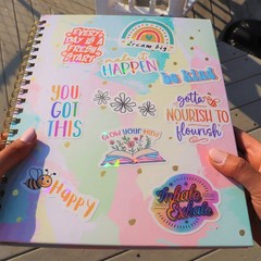 300PCS Affirmation Stickers, Holographic Motivational Sticker Pack, Positive Jou