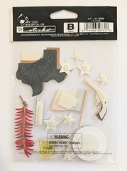 RARE Jolee’s Texas United States Travel Scrapbooking Stickers
