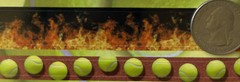 TENNIS BALLS Card-Stock Stickers(22pc) Scrappin’ Sports•Game•Racket￼•Net •Court