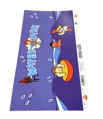 EK Success Scrapbook Title Over-all Water Park Amusement Summer Fun Children NEW