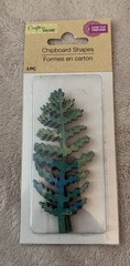 Crafters Square Chipboard Shapes: Green & Yellow Leaves