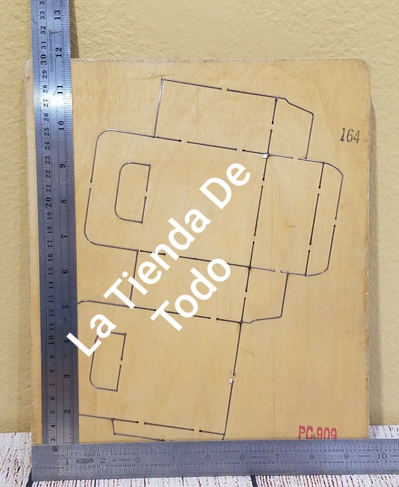WOOD WOODEN PAPER CUTTING DIE BAG FITS ACCUCUT MACHINE BG100J READ