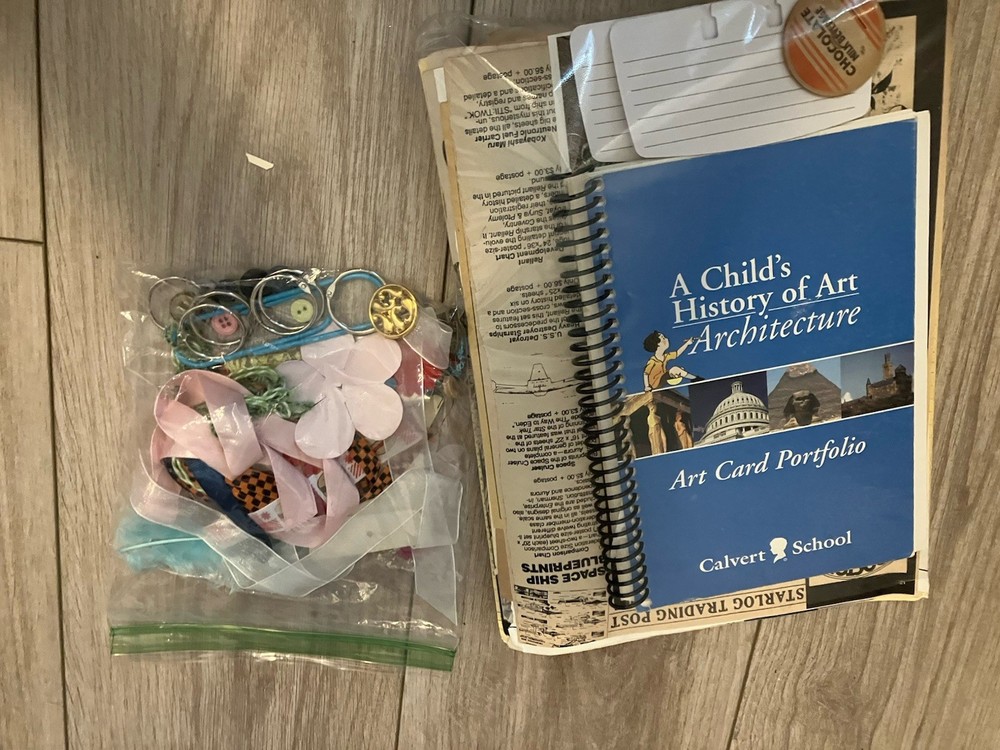 Junk Journal Supplies Mystery Box 1lb Paper Pages Ephemera Pieces Ribbons