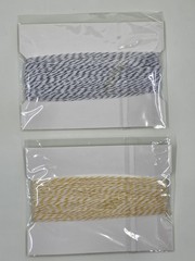 Stampin’ Up! Baker’s Twine Lot – Crushed Curry & Basic Gray – 2 unopened packs