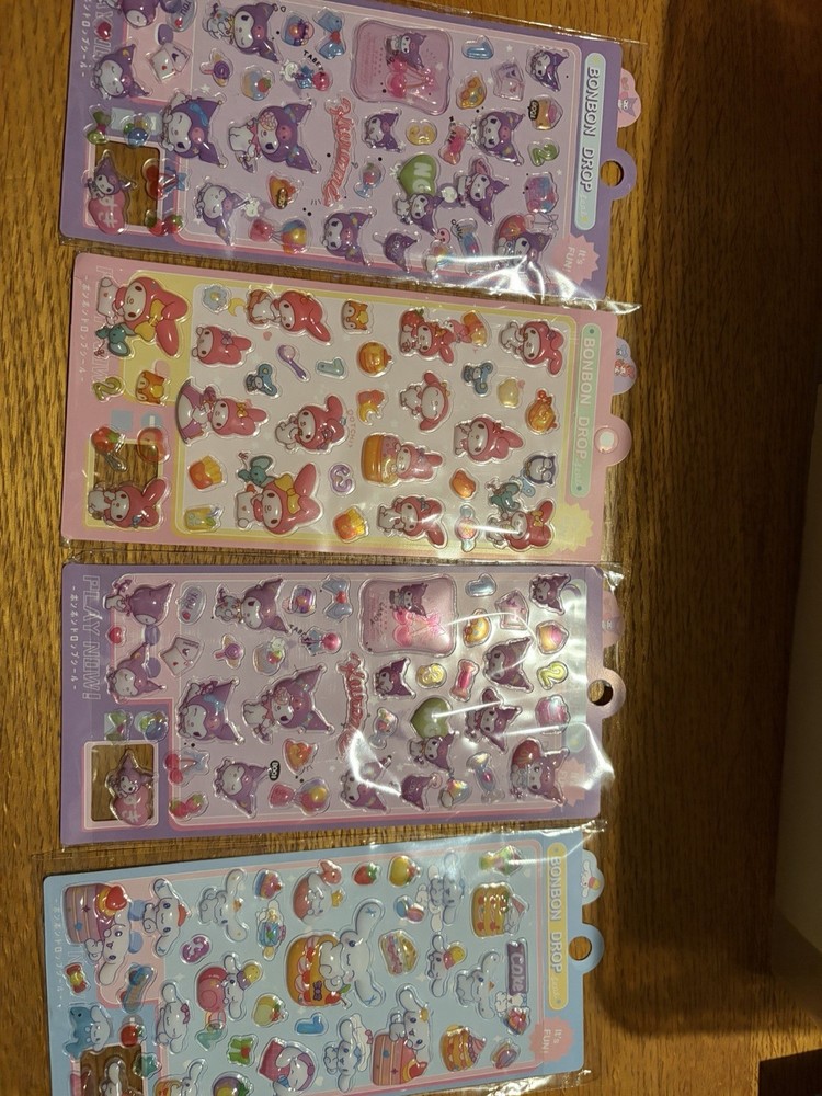 3D Puffy Stickers, Kawaii Decorative Stickers for Phone Case, Notebook, Scrap…