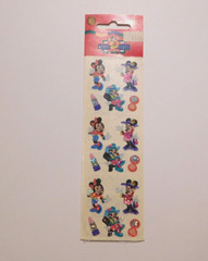 SandyLion Lot 1 Strip NIP Mickey Stuff ~ Prismatic Minnie Makeup~ Stickers
