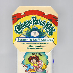 VINTAGE 1983 CABBAGE PATCH KIDS SCRATCH N SNIFF STICKERS IN PACKAGE NOS SEALED