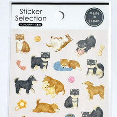Shiba Inu Dog Stickers Kawaii Japanese Puppy Animal Journal Planner Scrapbook