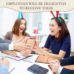 18 Pack Employee Appreciation Gifts Bulk Team Leather Journals Teacher