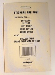 Vintage 1993 The Lyons Group Wintertime Barney Stickers Open Some Used 45 Total