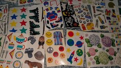Lot Vintage Stickers For Scrapbooking Frances Meyer 5 Full Packs Lits Of Mods