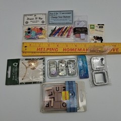 Fun Crafter’s Lot Buttons Confetti More 8 unopened Packs See Photos