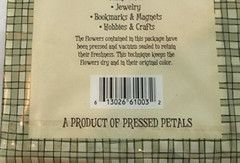 NEVER OPENED- 20yrs OLD! Pressed Petals Flower Scrapbook- «Red Yellow Flowers»
