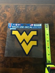 NCAA Multi-Use Decal Reusable/Removable – WinCraft NEW-WEST VIRGINIA UNIVERSITY