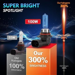 Upgraded Halogen Headlight Bulbs Fit For Nissan Armada 2005-2010 Titan 2004-2…