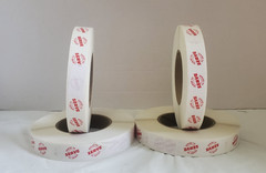 Iconex ICX90232528 Tamper Seal Label, 0.75 X 7, Red/white, 500/roll, 4
