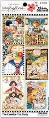 Mary Engelbreit Stickers 2 Sheets Whimsical Classics Tea Party with the Girls