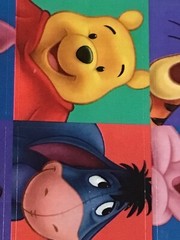 4 pkg HallmarkDISNEY, WINNIE THE POOH, TIGGER, PIGLET, EEYORE STICKERS, VINTAGE