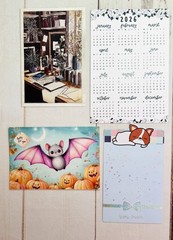 Lot x4 2026 Sterling Ink Happie Scrappie PMC Journaling Cards Planner Stationery