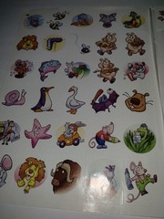 Vintage Stickers Lot Full & Partial Sheets Hambly Current Hallmark Eureka AGC +