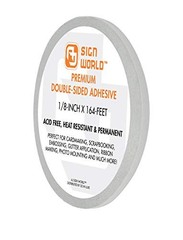 1/8″ Ultra-Thin Double-Sided Tape 164ft Roll for Scrapbooking Arts and Crafts