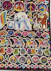 Lisa Frank Stickers over 1800 unused oh my! 2015