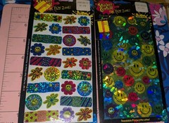 Vintage Stickers Sticker Central Paper Magic Group Prism Stickers Lot 2 Packs