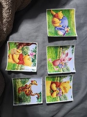 Smile Makers Sticker Winnie The Pooh 2.5″ X 2.5″ Sticker Set Of 5