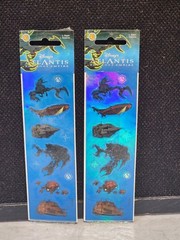 2 PACKS- Sandy Lion Disney’s Atlantis The Lost Empire Stickers – New Sealed