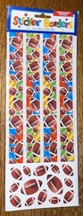 Amscan Sticker Borders Champion Football Ball Repeats Sports Defense Field Goal